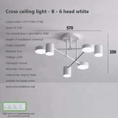 Decorbites™ LED-Deckenleuchter: Moderne Leuchte für Wohnzimmer, Schlafzimmer, Flur – Indoor-Home-Dekoration