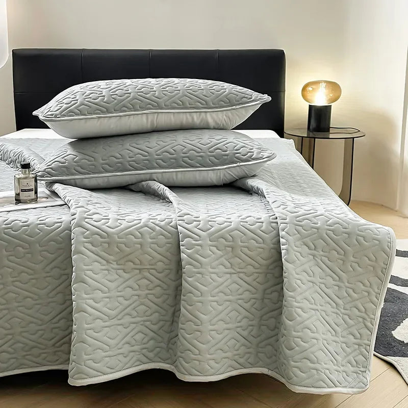 Latex Cooling Bed Mat Set