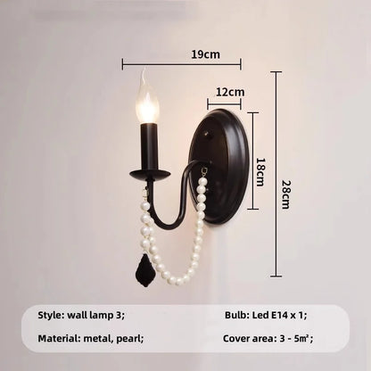 Decorbites™ Elegante Schwarze Kristall-Hängelampe für das Wohnzimmer