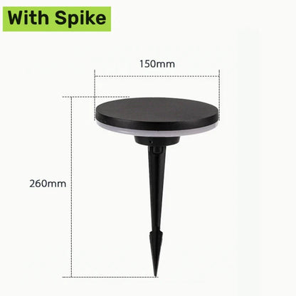 Decorbites™ LED Rasenleuchte 8W IP65 Wasserdicht Außen Garten Weg Landschaftsspießlampe