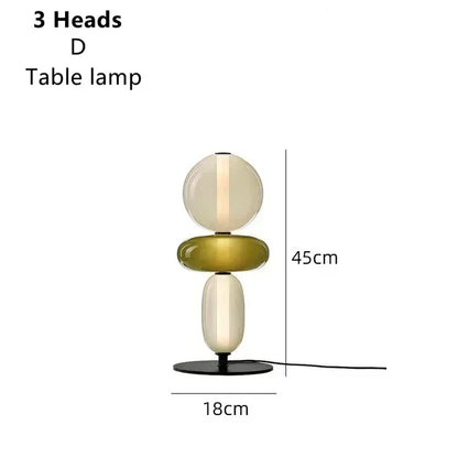 Decorbites™ Glasbodenleuchte LED Tischlampe – Italienisches Design Hohe Qualität