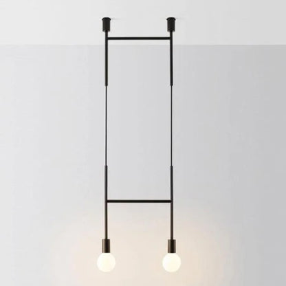 DecorBites™ Geometric Iron Pendant Lights for Dining Bedroom Cafe Indoor Decor