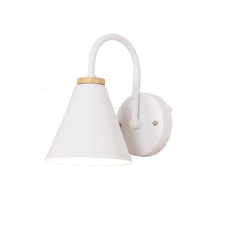 DecorBites™ Iron Wood LED Wall Lamp for Indoor Home Decoration