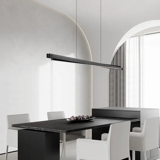 Decorbites™ Balkenförmige Glas- & Aluminium-Hängelampe: Hochwertige nordische Pendellampe für luxuriöse Atmosphäre