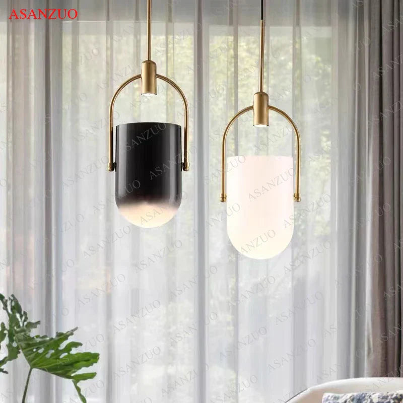 Gold Gradient Nordic Pendant