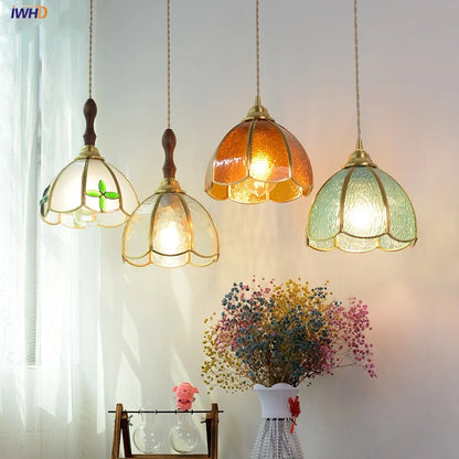 Decorbites™ Kupferdraht-Glasanhängerlampe verstellbar im Vintage-Stil für Coffee Bar & Gang