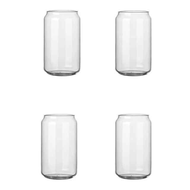 Decorbites™ Glas-Trinkbecher mit Bambusdeckel – Hochwertiges Borosilikatglas-Tee-, Saft- und Kaffeetasse