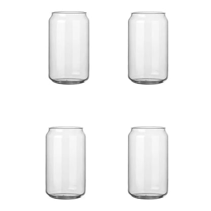 Decorbites™ Glas-Trinkbecher mit Bambusdeckel – Hochwertiges Borosilikatglas-Tee-, Saft- und Kaffeetasse