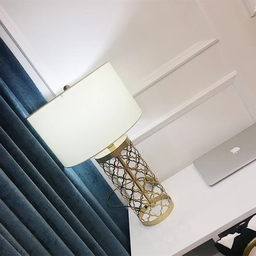 Gold Iron Desk Lamp