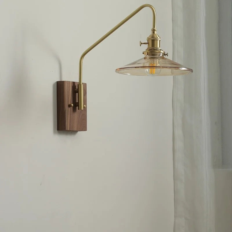 Decorbites™ Glas-Kupfer-LED-Wandleuchte Moderne Treppenbeleuchtung