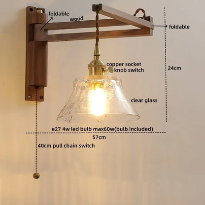 Decorbites™ Klares Glas LED Wandleuchte Moderne Treppenbeleuchtung Heimdekoration