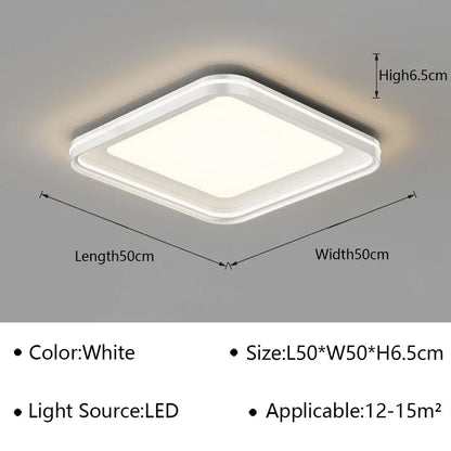 DecorBites™ Geometric LED Ceiling Lamp Chandelier for Living Dining Room Study Bedroom Aisle Balcony