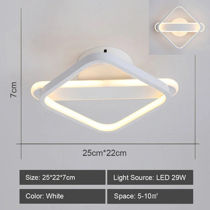 Decorbites™ LED-Deckenleuchte für modernes Wohnzimmer- und Schlafzimmerbeleuchtung
