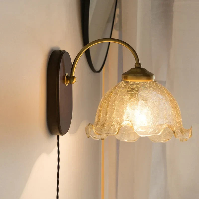 Decorbites™ Glas-Kupfer-LED-Wandleuchten – Nordisch Moderne Schlafzimmer Badezimmer Wohnzimmer Lampe
