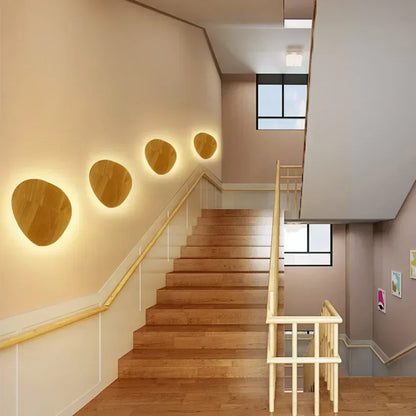 Decorbites™ LED-Holz-Wandleuchten Modern Minimalistisches Wohnzimmer-Schlafzimmer-Dekor