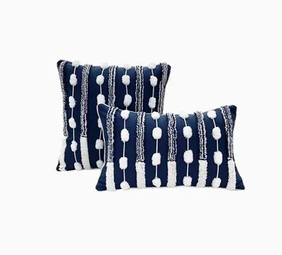 Decorbites™ Geometrisches Tufting-Quasten-Kissenbezug 30x50 cm