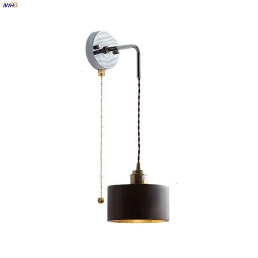 Decorbites™ Japanischer Stil LED Wandleuchte mit Zugkette Treppenlicht Armatur