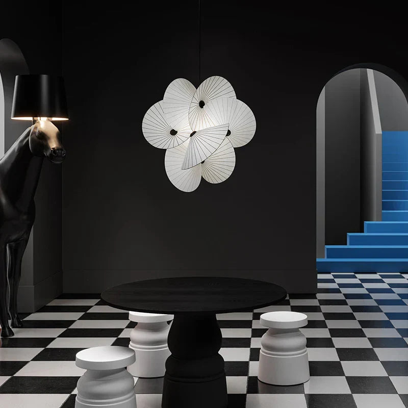 Decorbites™-Stoff Minimalistisches LED-Hängelampe für die Deckenbeleuchtung zur Heimdekoration