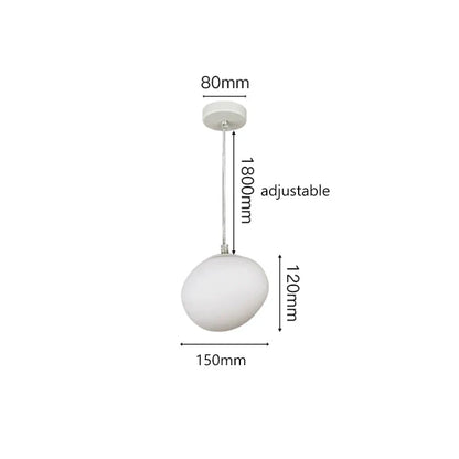 Decorbites™ Pflasterstein-Glas-LED-Hängeleuchten für Villa Hotel Loft Treppenlampe