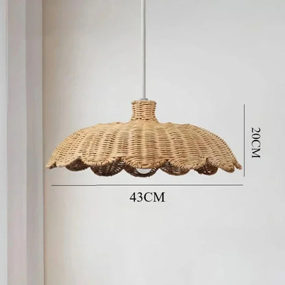 Decorbites™ Handgefertigte Rattan-Hängeleuchten - Chinesischer Stil Beleuchtung für Zuhause, Restaurant & Café