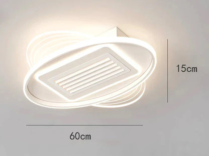Decorbites™ Kinderzimmer-Deckenventilator mit Fernbedienung & Licht - Moderner blattloser LED-Ventilator