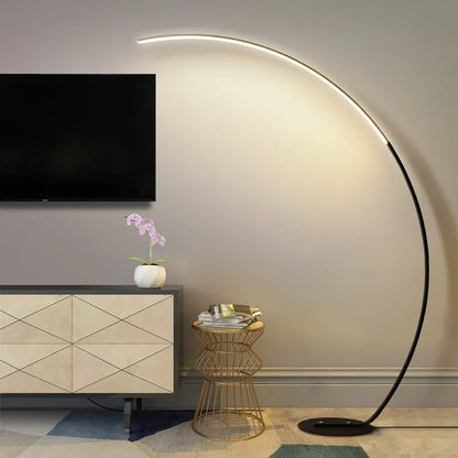 Decorbites™ LED-Bogen-Stehlampe für die Dekoration des Innenraums im Wohnzimmer