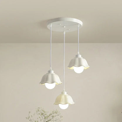Decorbites™ Elegante LED-Hängelampe in Creme für das Esszimmer