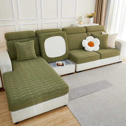 Decorbites™ Jacquard-Sofasitzbezug Möbel-Schutz Überzug dehnbar waschbar Schoner