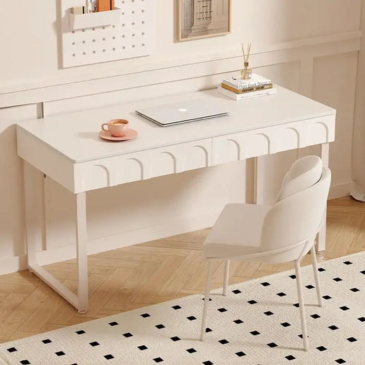Decorbites™ Eleganter Schreibtisch mit Schubladen und Computertisch