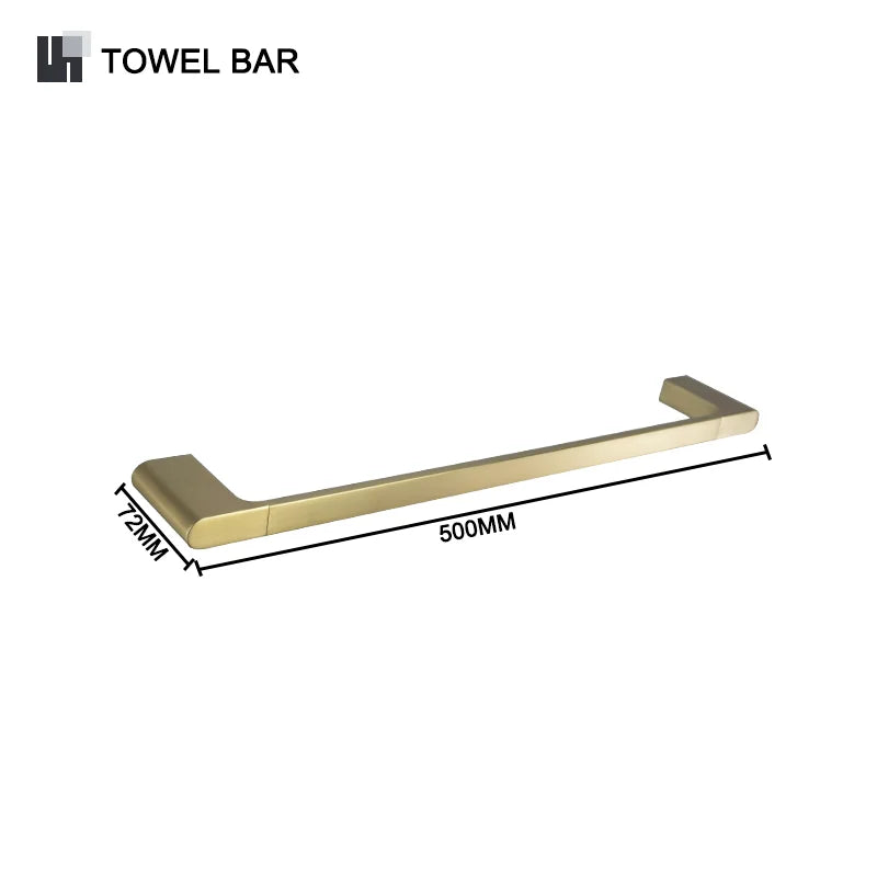 Gold Stainless Bath Set