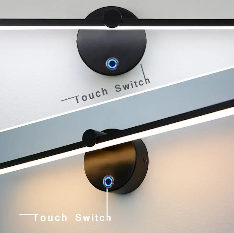 DecorBites™ Linear LED Wall Lamp with Switch, 300° Rotation, 41CM, Nordic Minimalist Design