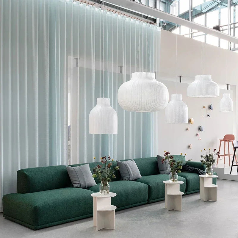 Decorbites™ Japanisches Nordisches Design LED Seidenleuchten für Wohnzimmer und Restaurant