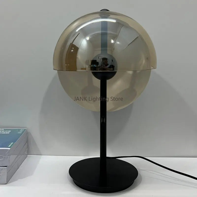 Decorbites™ Glas-Hemisphären-LED-Stehlampen für Schlafzimmer und Wohnzimmer, hochwertige Dekorationsbeleuchtung
