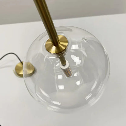 Decorbites™ Klar-Glas-Kugelleuchter-Hängeleuchte für Esszimmer-Schlafzimmer-Dekor-Beleuchtung