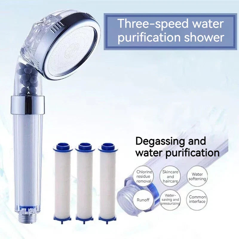 Chrome Purifying Showerhead