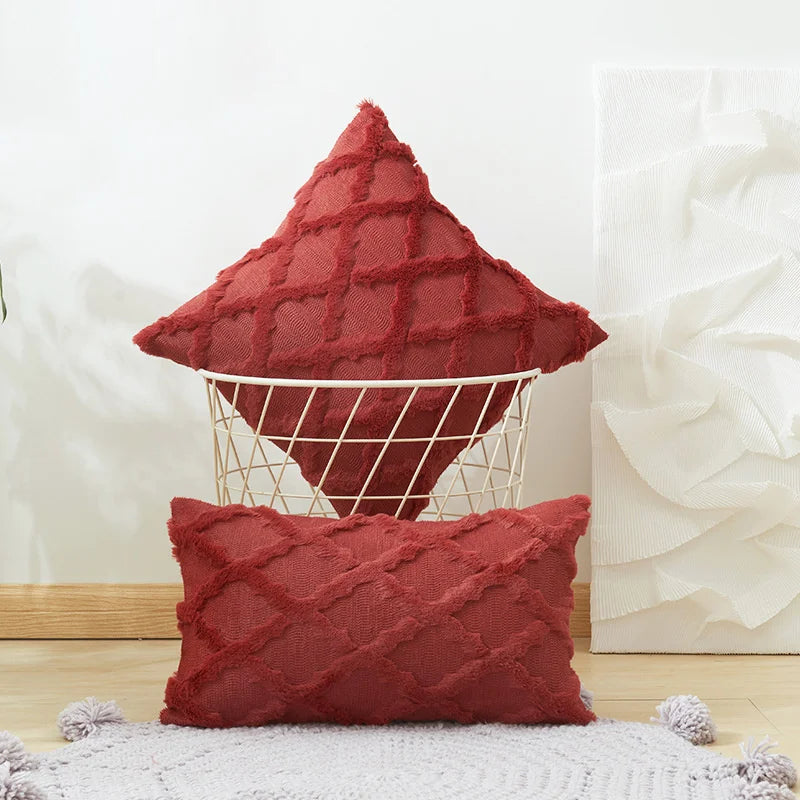 Decorbites™ Bestickte Diamant-Kissenbezug für modernes Wohnzimmer-Dekor