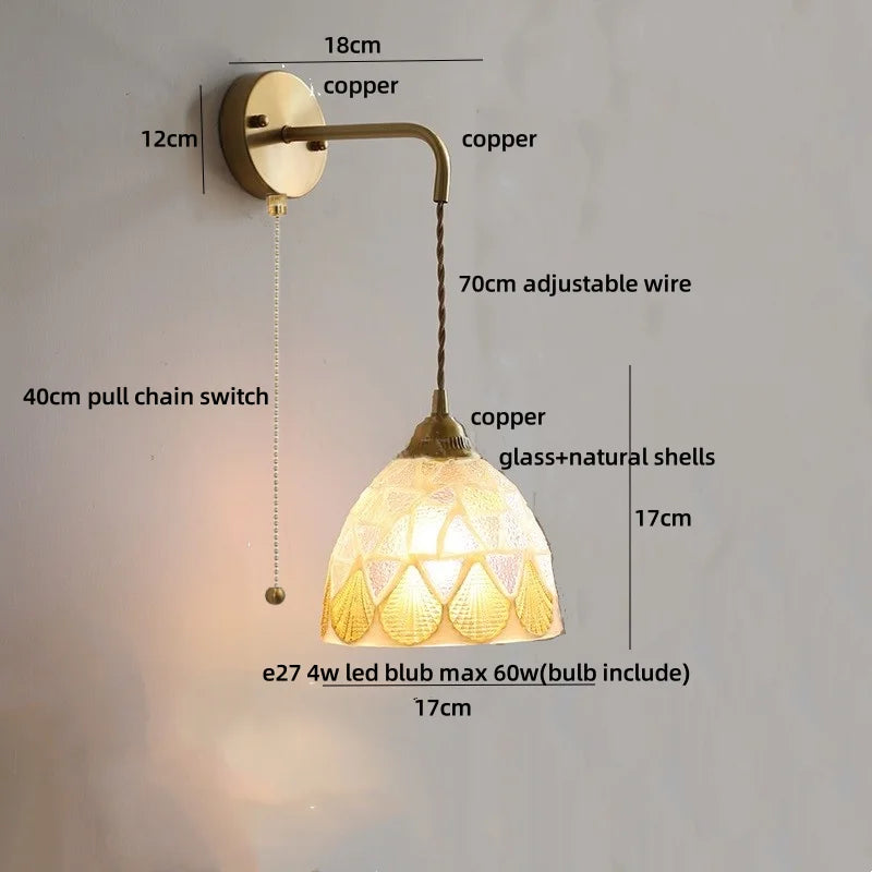 Decorbites™ Glas-Schale LED-Wandleuchten: Modernes, farbenfrohes, nordisches Design