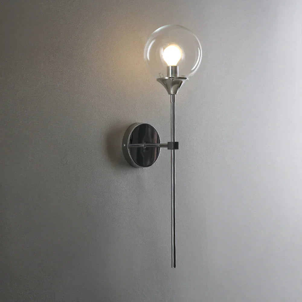 Gold Glass Kitchen Lamp