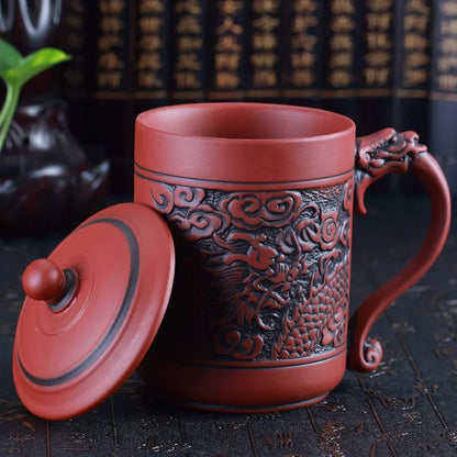Decorbites™ Drachen-Phönix-Thermo-Kaffee-Reisemug-Geschenk