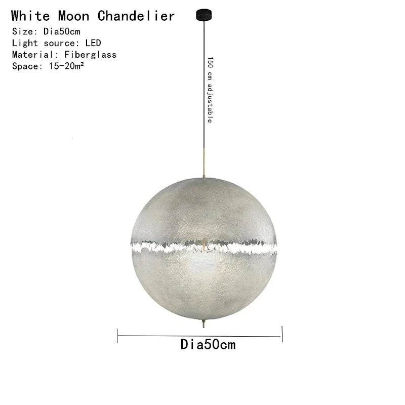 Decorbites™ Designer-Mondanhänger-Leuchter Hochwertige LED-Beleuchtung für Wohnzimmer und Schlafzimmer
