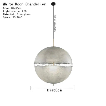 Decorbites™ Designer-Mondanhänger-Leuchter Hochwertige LED-Beleuchtung für Wohnzimmer und Schlafzimmer