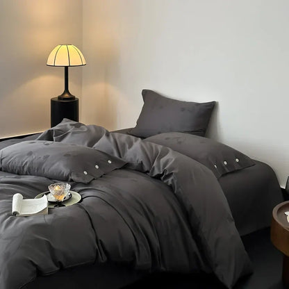 Decorbites™-Ägyptische-Baumwoll-Bettwäsche-Set Queen King Bettwäsche Daunendeckelbezug Kissenbezug