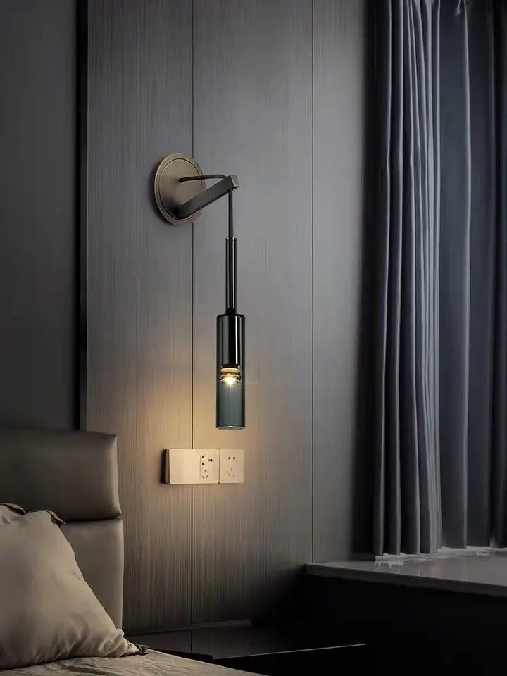 Decorbites™ Kristall-Wandleuchte: Luxuriöse moderne Lampe für Wohnzimmer und Schlafzimmer & Dekoration für TV-Hintergrund