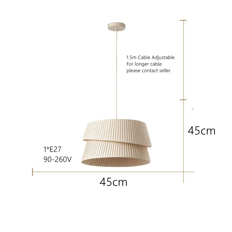Decorbites™ Französische Creme-Chandelier: Warmes & Romantisches Nordisches Wohnzimmer- & Schlafzimmer-Licht