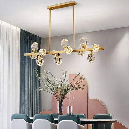 DecorBites™ Crystal LED Pendant Lights: Elegant Lighting Solution for Home Decor