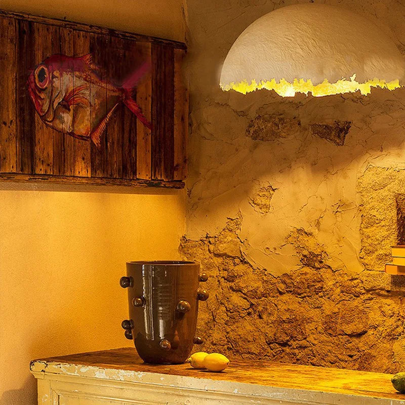 Decorbites™ Eierschalen-Acrylharz-Kugelleuchte - Studiobeleuchtung für Restaurants