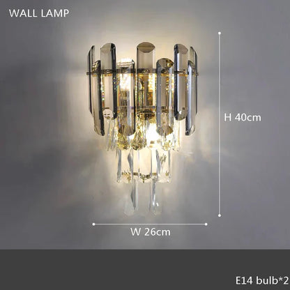 Decorbites™ Kristallbartischlampe Luxuriös Dimmbare 2700K Schreibtischleuchte Elegante Heimdekoration