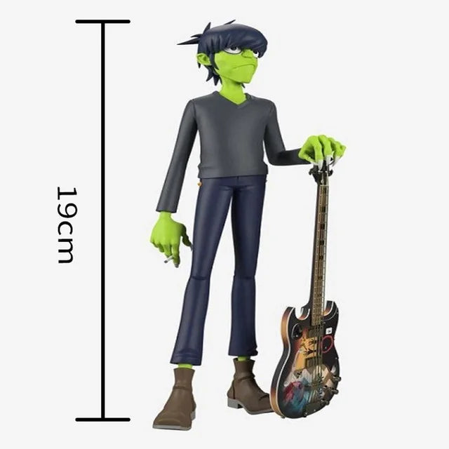 Decorbites™ Gorillaz Band Harz-Aktionsfiguren-Set - 2D Noodle Murdoc Russel Modellpuppen