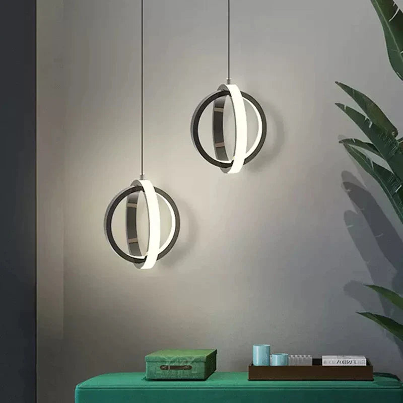 DecorBites™ LED Bedside Pendant Light Modern Decor Chandelier for Bedroom Living Room