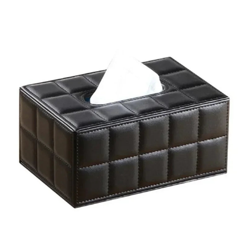 Decorbites™ Desktop-Tischbox für Papiertücher: Elegantes Ablagetablett für Küchenpapier für Zuhause und Büro